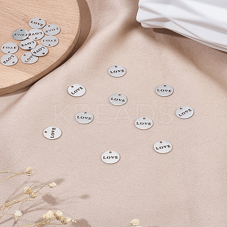 20Pcs 304 Stainless Steel Charms STAS-LP0003-03-1