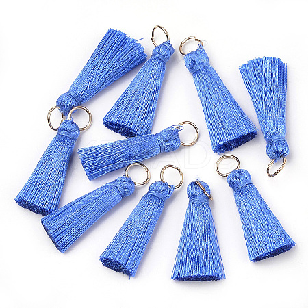 Nylon Thread Tassel Pendants Decoration X-FIND-Q065-3.5cm-A04-1