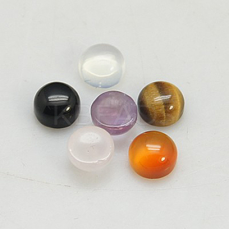 Gemstone Cabochons G-H1598-FR-4x2mm-M-1