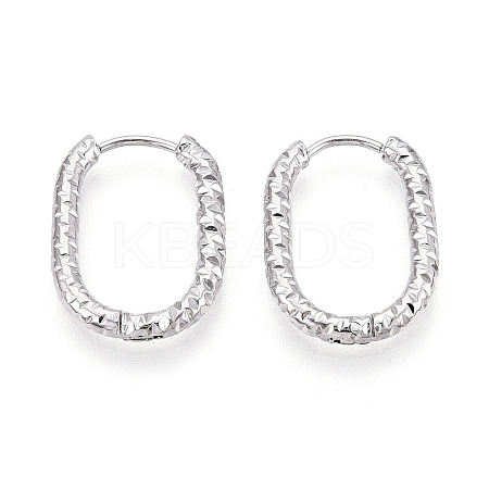 304 Stainless Steel Hoop Earrings STAS-T074-31P-1