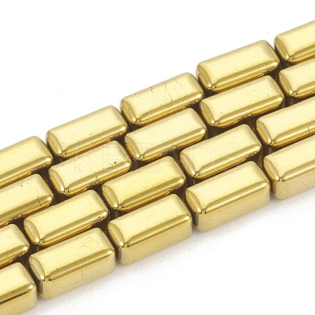 Electroplate Non-magnetic Synthetic Hematite Beads Strands G-N0322-10K-1