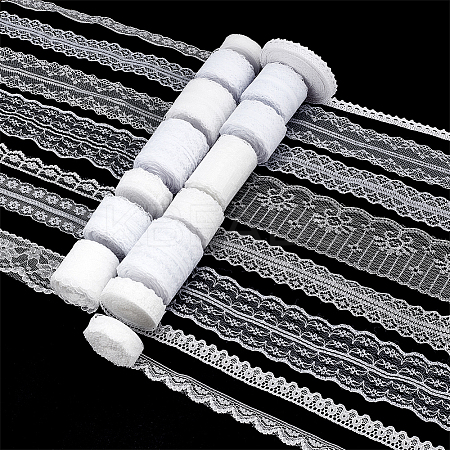 15 Styles Vintage Chinlon Flower Lace Trim OCOR-PH0004-56-1