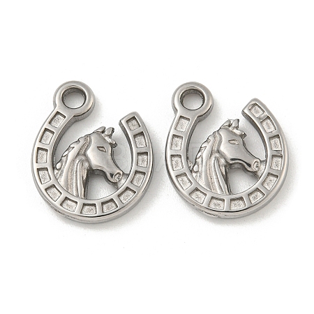 Non-Tarnish 304 Stainless Steel Pendants STAS-N103-93P-1
