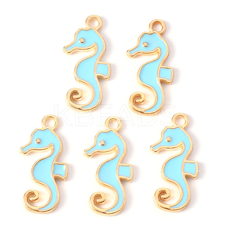 Alloy Enamel Pendants ENAM-S121-037C-1