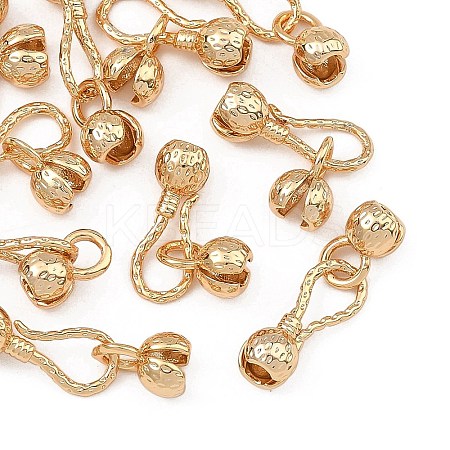 SHEGRACE Brass Bead Tips XGRQ58184-789G-1