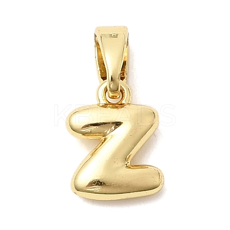 Brass Letter Charms KK-G554-22G-Z-1