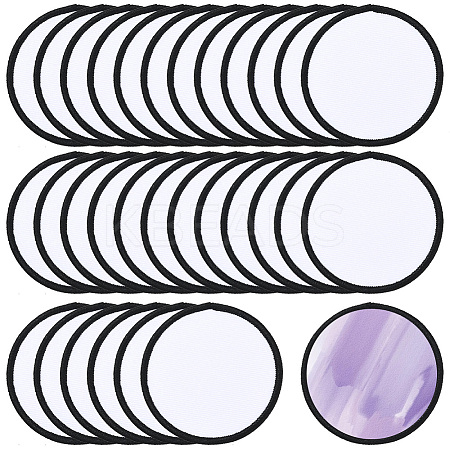 30Pcs Computerized Embroidery Cloth Iron on/Sew on Patches DIY-SP0005-40-1