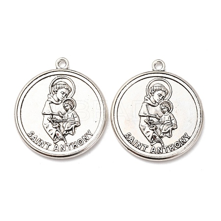 Tibetan Style Alloy Pendants FIND-Z099-02AS-1