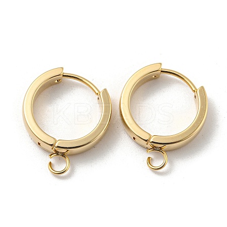 201 Stainless Steel Huggie Hoop Earrings Findings LS-STAS-A167-01T-G-1