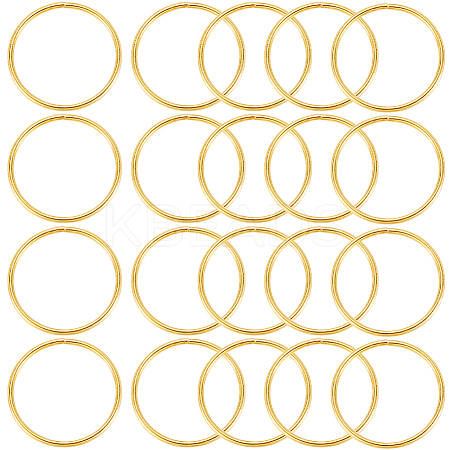Iron Open Jump Rings FIND-SP0002-63E-1