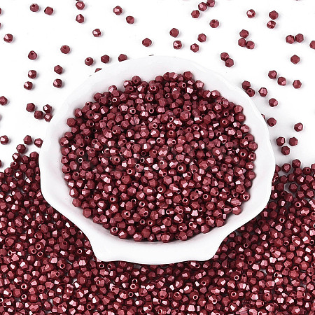 Baking Paint Pearlized Glass Seed Beads SEED-T007-21A-09-1