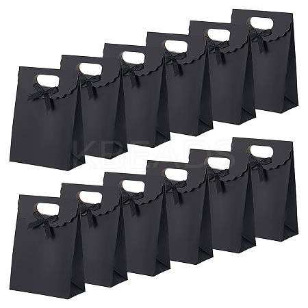 Rectangle Paper Gift Bags ABAG-WH0048-08B-01-1
