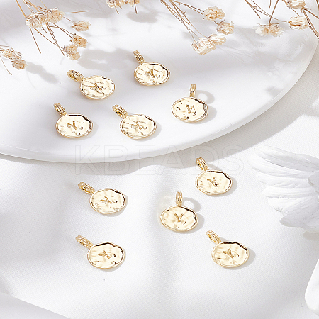 10Pcs Alloy Pendants FIND-LP0003-36Y-1