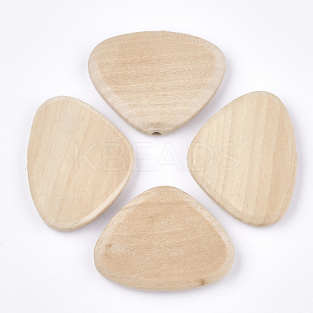 Natural Wood Beads X-WOOD-S052-09-1