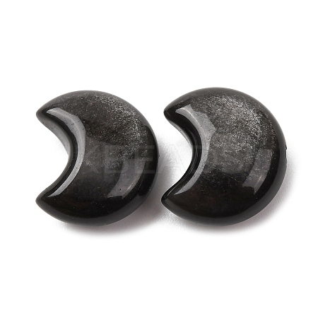 Natural Silver Sheen Obsidian Beads G-Z156-A01-1