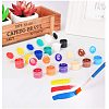 3ml 6 box Plastic Empty Paint Palette TOOL-PH0016-56-WH-5
