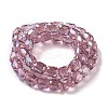 Electroplate Glass Beads X-GLAA-F108-13A-02-2