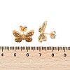 304 Stainless Steel Stud Earrings EJEW-M070-15G-3