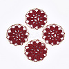 Polycotton(Polyester Cotton) Woven Pendant Decorations FIND-Q078-12E-1
