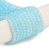 Baking Paint Transparent Glass Beads Strands DGLA-A034-J2mm-B02-1