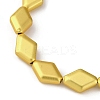 Electroplate Glass Beads Strands EGLA-H109-11H-3