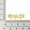 Bowknot Rack Plating Brass Brooches Findings KK-H738-35G-3