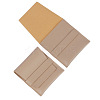 Square PU Leather Jewelry Flip Pouches with Random Color Lining PAAG-PW0007-11H-1