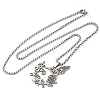 201 Stainless Steel Pendant Necklaces NJEW-C066-15P-2