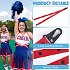1Pc Polyester Pom Pom Holder Straps for Cheerleading Accessories AJEW-CN0003-09-4