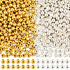 1600Pcs 2 Colors CCB Plastic Beads CCB-PA0001-04A-1