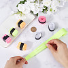 9Pcs 3 Colors PU Leather Anti-slip Tennis Racquet Overgrip DIY-CN0002-75-3