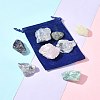 8Pcs Natural Lapis Lazuli & Ruby in Zoisite & Rose Quartz & Quartz Crystal & Amethyst & Fluorite & Citrine & Green Fluorite Tumbled Stone Sets DIY-FS0007-10A-9