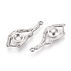 304 Stainless Steel Pendant Cabochon Settings LS-STAS-T065-92P-2