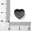 Brass Cubic Zirconia Beads KK-S510-41B-3