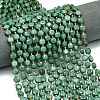 Natural Dyed White Jade Beads Strands G-C116-A51-02-1