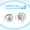 304 Stainless Steel European Beads STAS-DC0015-65-2