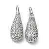 Brass Micro Pave Cubic Zirconia Pendants X-KK-H460-08P-1