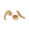 304 Stainless Steel Olive Leaf Stud Earrings for Women X-EJEW-E163-14G-2