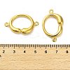 304 Stainless Steel Oval Ring Connector Charms STAS-D195-03G-02-3