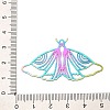 201 Stainless Steel Pendants STAS-B051-02RC-06-3