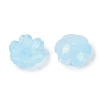 Transparent Spray Paint Glass Beads X1-GLAA-H035-04J-2