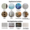 CREATCABIN Acrylic Self Adhesive Furniture Films DIY-CN0001-19A-6