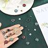 24 Sets 8 Style Alloy Buttons FIND-CP0001-85-3