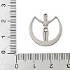 201 Stainless Steel Pendants STAS-H480-03P-3