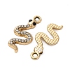 Alloy Rhinestone Pendants LS-PALLOY-S052-07G-2