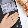 240Pcs 6 Styles Eco-Friendly Silicone Full-covered Ear Nuts FIND-SP0001-17-3