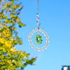 3Pcs Glass Pendant Decorations HJEW-FH00050-6