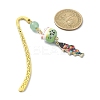 Japanese Style Maneki-neko Bookmark AJEW-JK00260-01-3