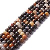Natural Brecciated Jasper Beads Strands LS-G-M381-01C-1