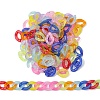 Imitation Jelly Acrylic Linking Rings OACR-S036-001A-E-1